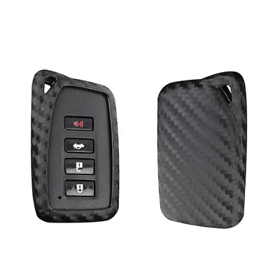 For Lexus IS ES NX RX GS RC LX Car Key Fob Case Shell Chain Cover Accessories • £11.88