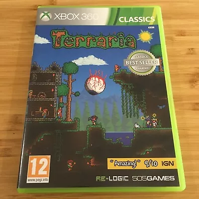 Terraria | Microsoft Xbox 360 Game | Australian Seller | Free Postage • $14.20