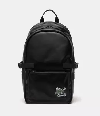 LACOSTE X ROLAND GARROS Limited Edition Backpack NH4262-B43 Sinople • £127.75