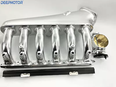 Intake Manifold For BMW M50 M52 E36 E46 W/Fuel Rail Throttle Body Set Silver • $559.99