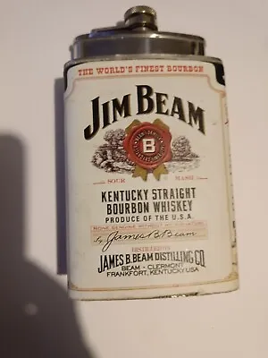 $24.50 • Buy Vintage Jim Beam Hip Flask Cover