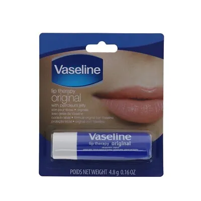 Vaseline Lip Balm Therapy 4.8 G Original Petroleum Jelly (ChapStick) • $3.07