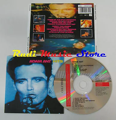 £5.67 • Buy 1986 Adam Ant Hits Cd Austria Columbia 450074 2 No Lp Mc Vhs Dvd