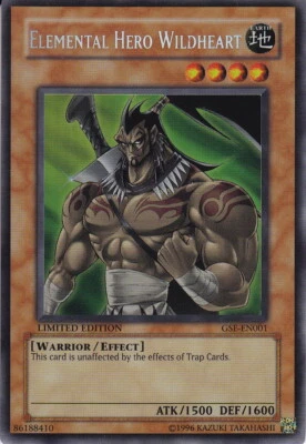 £14.79 • Buy YU-GI-OH! TCG - Elemental Hero Wildheart Ultra Rare Card GSE-EN001 (Konami)