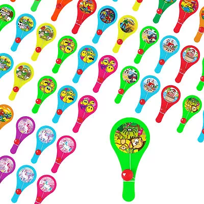 Mini Plastic Paddle Bats - 6 Pack - Toy Loot/Party Bag Fillers Children/Kid Biff • $3.72