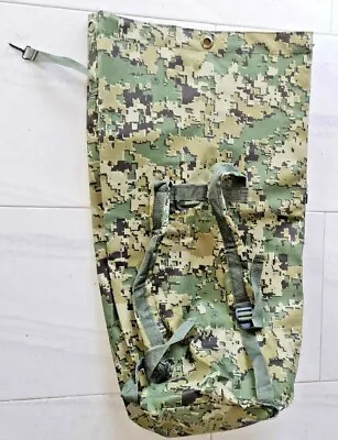 MEXICAN ARMY MARINES US4CES CAMO DUFFLE BAG BACKPACK Mexico Military Pack • $69