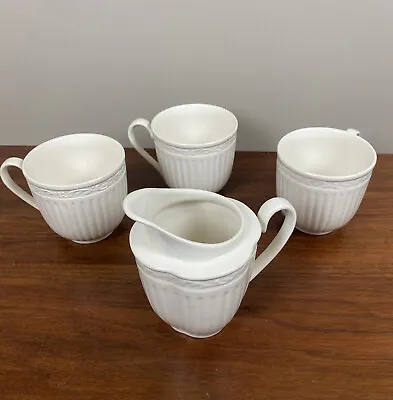 Mikasa Italian Countryside 3 Coffee/Tea Cups And Creamer Pitcher DD900 EUC • $16.33