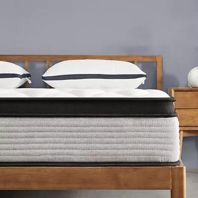 Crduf Mattress 12 King Hybrid Mattress In A BoxPocket Innerspring & Memory Foam • $239.99