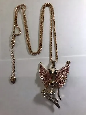 Betsey Johnson Cat Fairy Pendant With Necklace New Without Tags • $6
