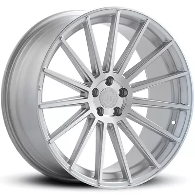 (4) 21  Staggered Road Force Wheels RF15 Silver Rims (B5) • $1600