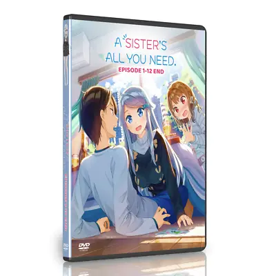A SISTER'S ALL YOU NEED ANIME 1 DVD (VOL 1-12 END) [English Dubbed] • $15