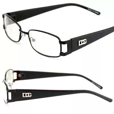 New Mens Womens Clear Lens Rectangular Eye Glasses Fashion Frame Optical Rxable • $8.49