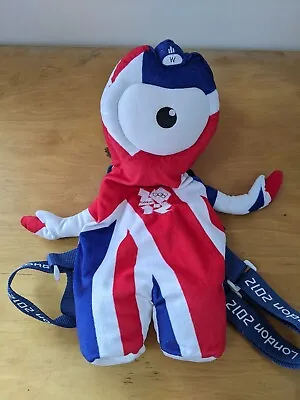 London Olympics 2012 Wenlock Backpack Soft Toy • £10