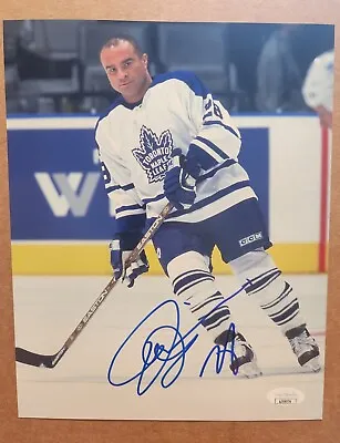 Tie Domi Toronto Maple Leafs Autographed 8x10 JSA • $54.99