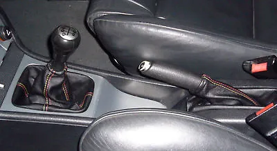 Vauxhall Astra G 16V Dti Sw Sport Shift Boot And Brake Skin Black Stitching - • $36.90