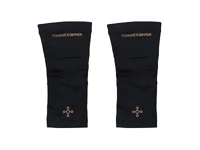 TOMMIE COPPER Unisex Black Compression Elbow Sleeves NEW • $14.95