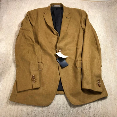 $158.88 • Buy New Gant Blazer Mens 52 Sports Coat Smart Wool Melange Blazer Jacket Two Button