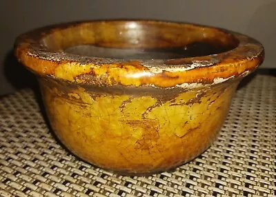 $16.95 • Buy Vintage Ceramic Planter House Plant Or Bonsai Pot Brown