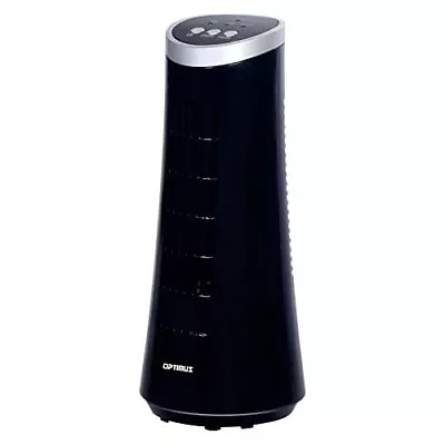 Optimus F-7345bk 12  Desktop Ultraslim Oscillating Tower Fan [black] (f7345bk) • $35.57