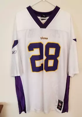 Minnesota Vikings NFL Jersey Peterson No. 28 Reebok 2XL Pre-owned • $24.95