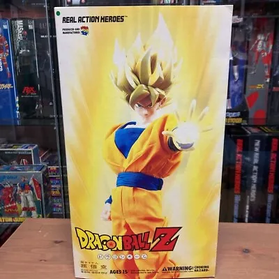 Medicom Toy RAH 1/6 Scale Dragon Ball Z Super Saiyan Son Goku Lowest Price YO • $145