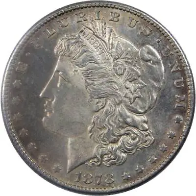 1878 S Morgan Dollar AU About Uncirculated 90% Silver $1 US Coin Collectible • $72.99