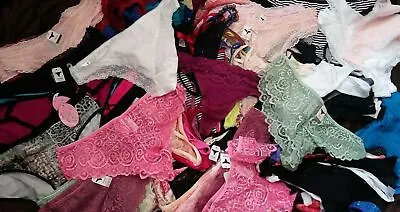 £0.80 • Buy Real Cute 10 Pair Pack Of Womans Panties Lace Bikini Boyleg Secret Lingerie - L