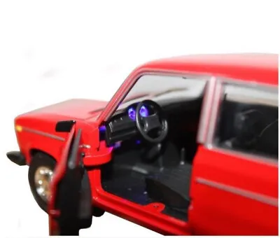 Model Car Vaz 2106 Autoprom Red • $49.49