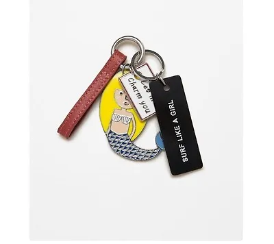 New Zara Mermaid Surf Like A Girl Bag Charm • $16.99