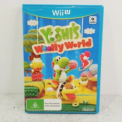 YOSHI'S WOOLLY WORLD ( Nintendo Wii U )  Video Game PAL • $60