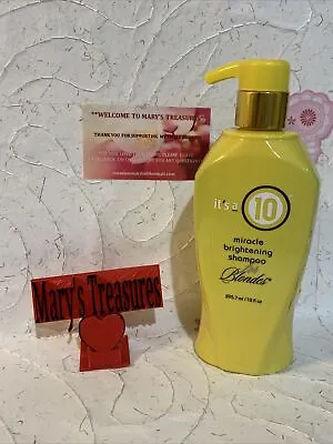 IT'S A 10 Miracle Brightening Shampoo For Blondes • $21.40