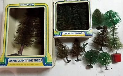 Vtg Life-Like Train Landscaping Trees All Scales 1013 1053 Giant Redwood Pines • $6