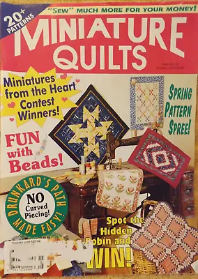 Miniature Quilts Issue 35 May 1998 • $7.23