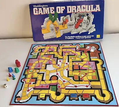 Waddingtons GAME OF DRACULA  Board Game • £12