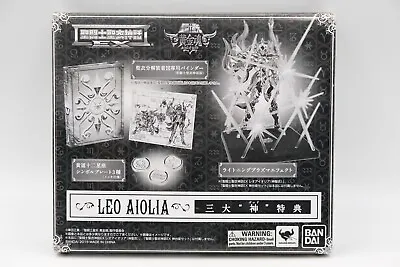 Saint Seiya Saint Cloth Myth Ex Leo Aioria God Three Great Gods Bonus • $69.99