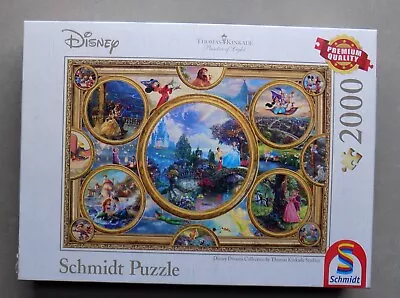 Schmidt 2000 Puzzle  (  Disney Dreams Collection  ) .by T Kinkade. • £7