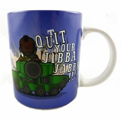 Weenicons A Team Mr T Quit Your Jibba Jabba Retro Coffee Mug New In Gift Box • £5.95