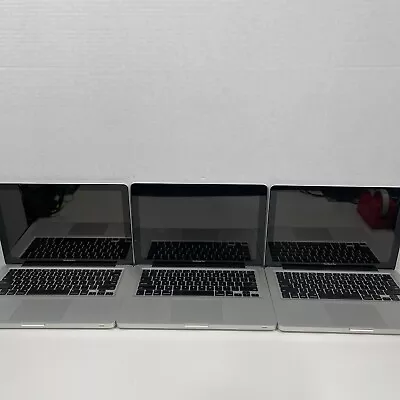 Lot Of 3 Apple MacBook Pro 13.3  Mid 2012 Core I5 AS IS BOOTS INCOMPLETE • $179