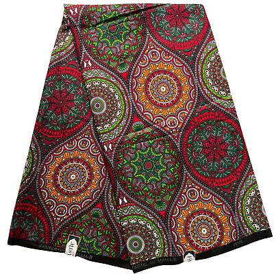 £3.70 • Buy African Fabric Print 100% Cotton Rich Ethnic Colourful Ankara Fat Quarters 1Yard