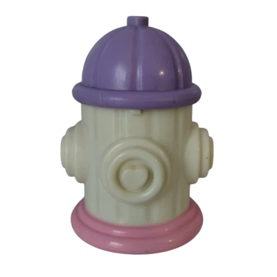 $9 • Buy Fisher Price Smooshees Replacement Fire Hydrant Furniture Pink Purple Vintage