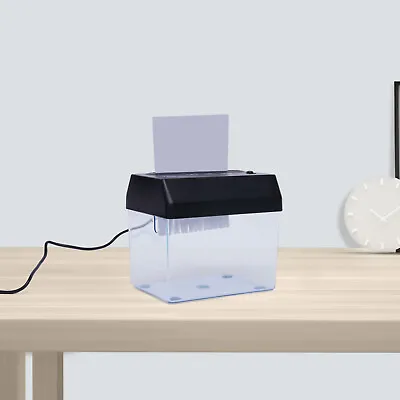 Documents Office Mini Paper Shredder For Home Use USB Small Paper Shredder  • $19