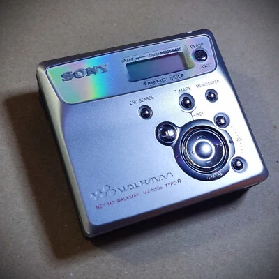 £85 • Buy Sony Walkman MiniDisc Player Recorder, MZ-N505 Type-R NET MD With Remote & Power