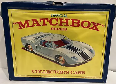 Vintage 1968 Matchbox Series Collectors Case With Empty Trays For Cars • $29.95