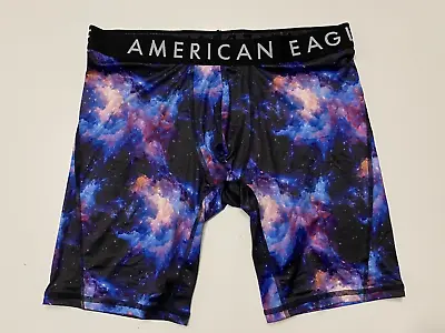 American Eagle Outfitters - Flex Boxer Brief - Cosmic Cloud Print - XL -Long Leg • $11.50
