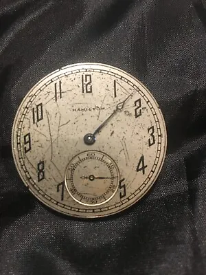 Hamilton Pocket Watch Movement • $29