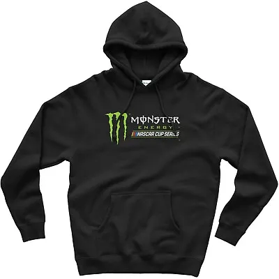 Monster Nascar CUP Series Logo Hoodie Size S-2XL USA Free Shipping • $40