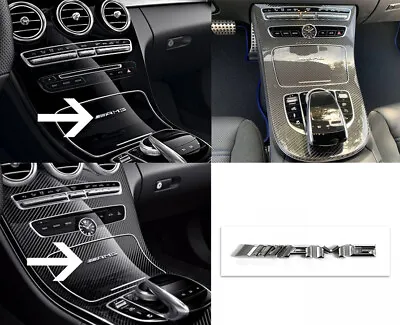 3D Chrome AMG Badge Interior Dash Sticker Decal Car Emblem For Race Sports Car • $12.99