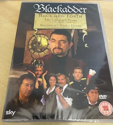 BNIS Blackadder: Back And Forth DVD Region 2 + Cavalier Years & Baldrick's Diary • £2.50