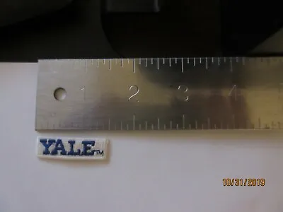 Yale Bulldogs 1 3/8  Script Patch College • $4.98