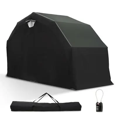 Quictent Bike Shield Motorcycle Shelter Storage Tent Outdoor Garage 136 X54 X75  • $249.99